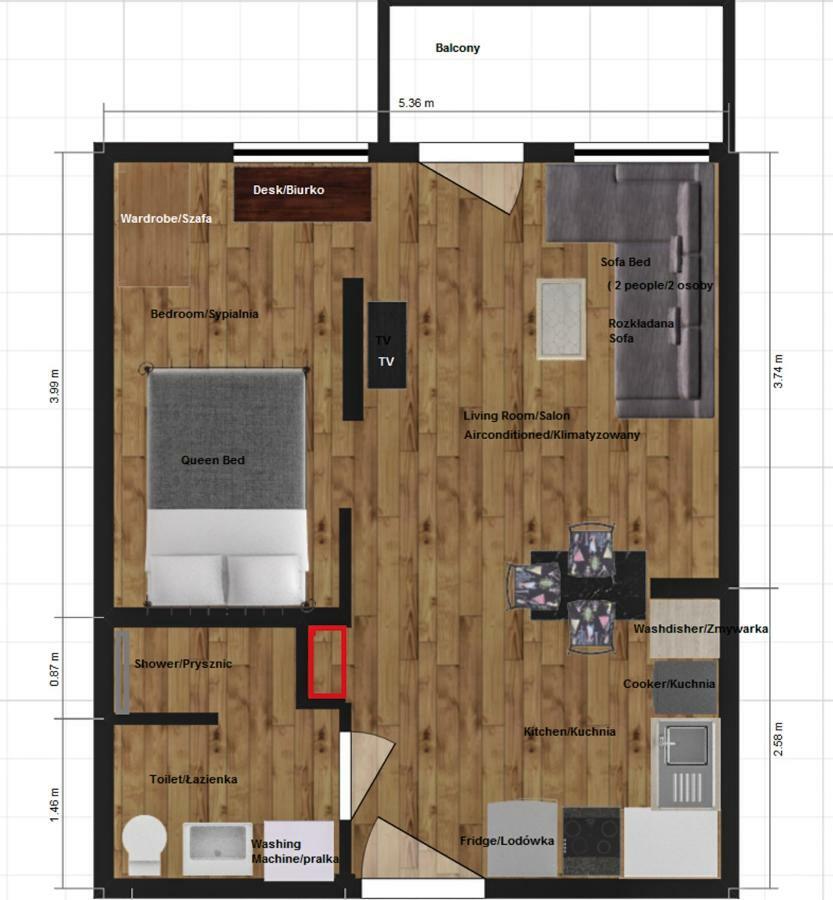 Comfort Studio Nova2 Stettin Exterior foto
